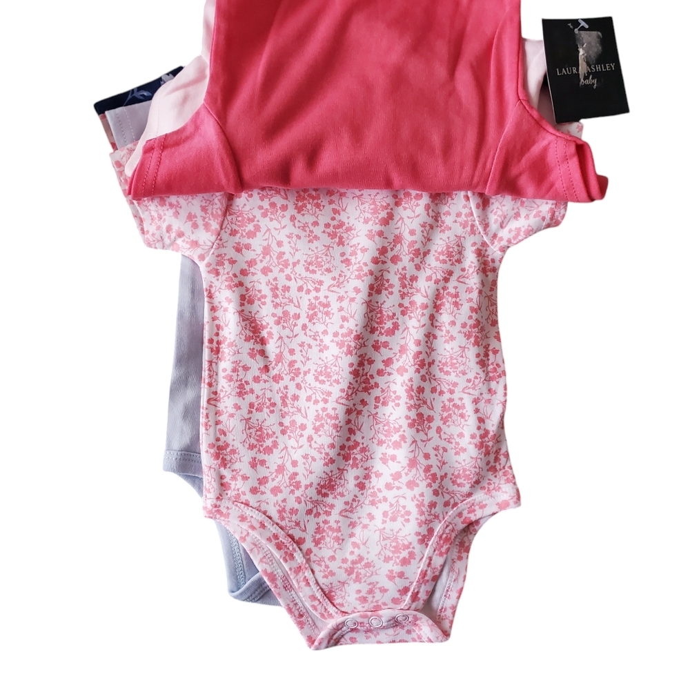 Laura Ashley 5-pack Bodysuits - Picture 4 of 6